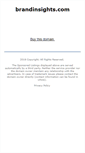 Mobile Screenshot of brandinsights.com