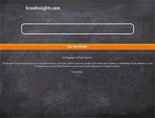 Tablet Screenshot of brandinsights.com